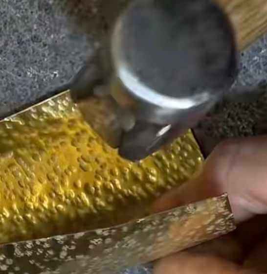Harmmer copper sign manufacturing supply