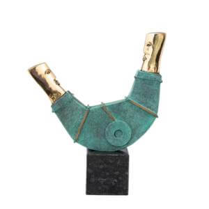Bronze abstract ornament
