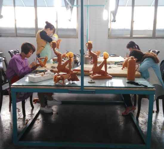 Bronze sculpture manufacturing